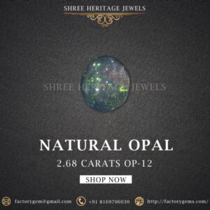 2.68 Carat Natural Opal Stone