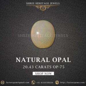 20.43 Carat Natural Opal Stone
