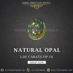 3.06 Carat Natural Opal Stone