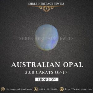 3.08 Carat Natural Opal Stone