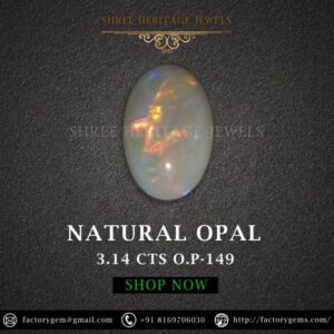 3.14 Carat Natural Australian Opal Stone