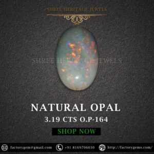 3.19 Carat Natural Australian Opal Stone