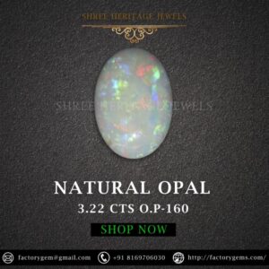 3.22 Carat Natural Opal Stone
