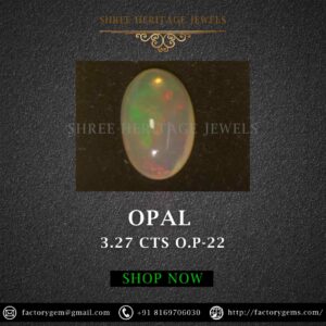 3.27 Carat Natural Opal Stone