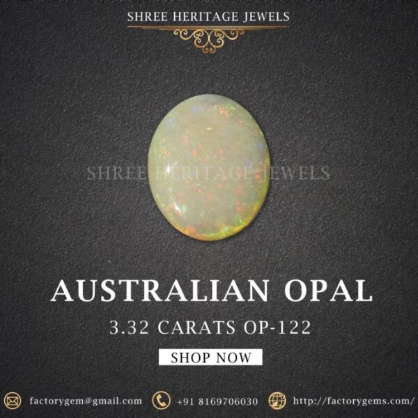 3.32 Carat Natural Opal Stone
