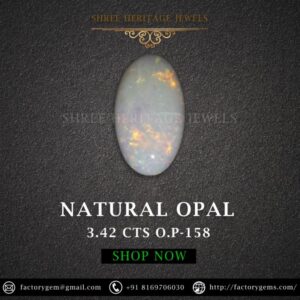 3.42 Carat Natural Australian Opal Stone