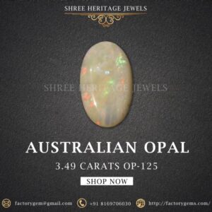 3.49 Carat Natural Opal Stone