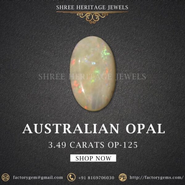 3.49 Carat Natural Opal Stone