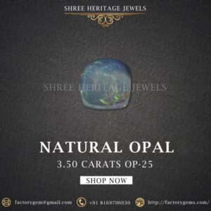 3.50 Carat Natural Opal Stone