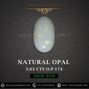 3.63 Carat Natural Australian Opal Stone