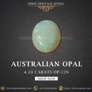 4.10 Carat Natural Australian Opal Stone