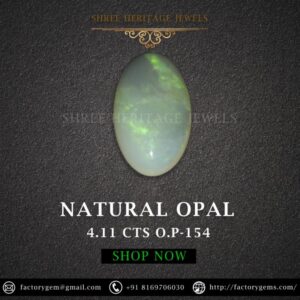 4.11 Carat Natural Australian Opal Stone
