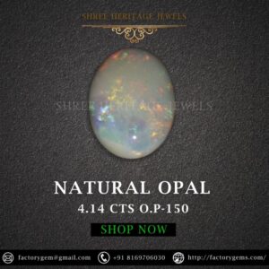 4.14 Carat Natural Australian Opal Stone