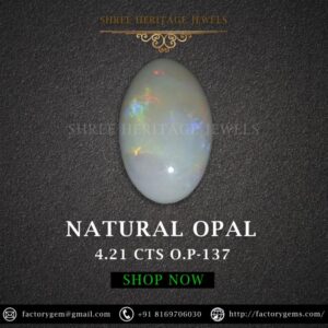 4.21 Carat Natural Australian Opal Stone