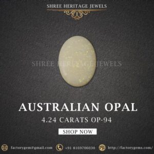 4.24 Carat Natural Australian Opal Stone
