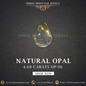4.68 Carat Natural Opal Stone
