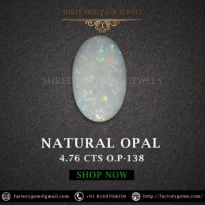 4.76 Carat Natural Australian Opal Stone
