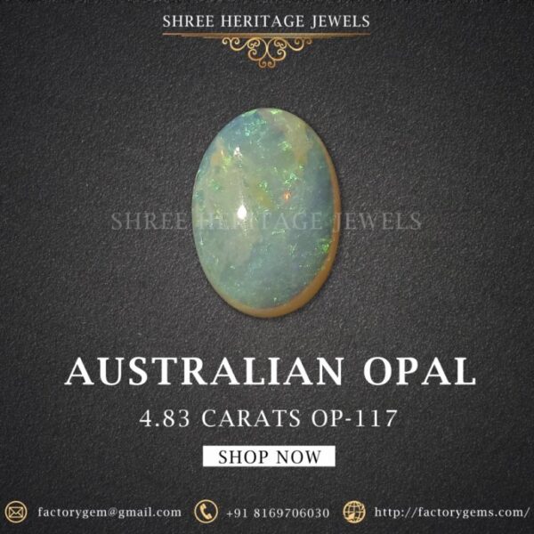 4.83 Carat Natural Opal Stone