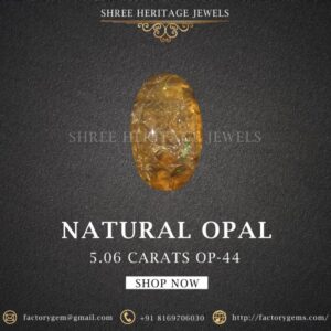 5.06 Carat Natural Opal Stone