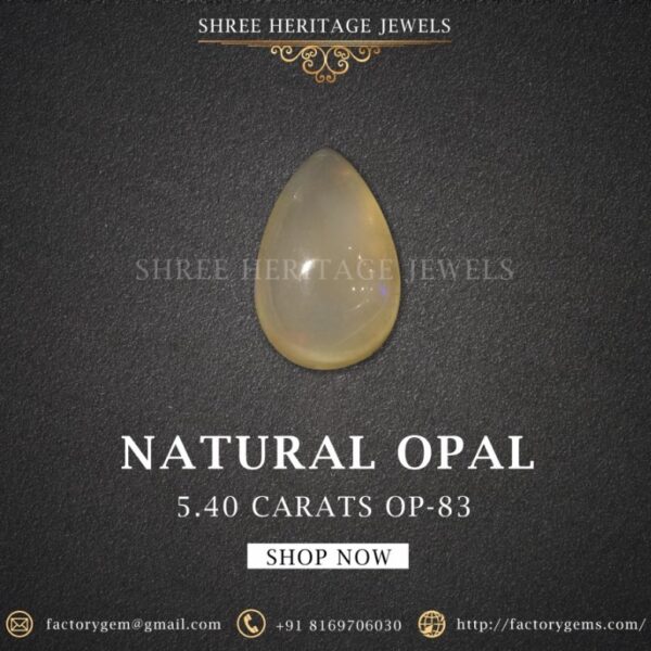 5.40 Carat Natural Opal Stone