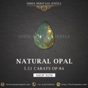 5.51 Carat Natural Opal Stone