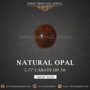 5.77 Carat Natural Opal Stone