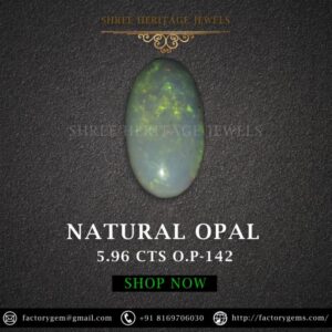 5.96 Carat Natural Australian Opal Stone