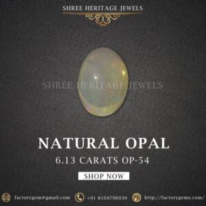6.13 Carat Natural Opal Stone