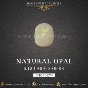 6.18 Carat Natural Australian Opal Stone