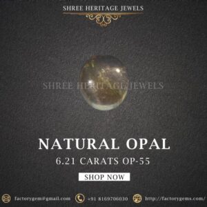 6.21 Carat Natural Opal Stone