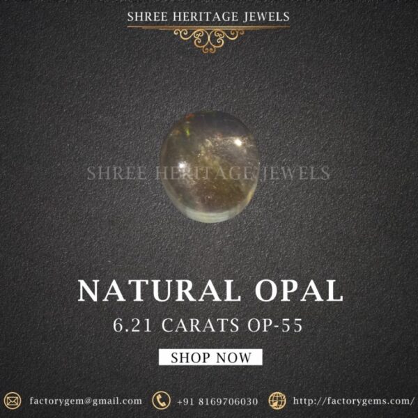 6.21 Carat Natural Opal Stone