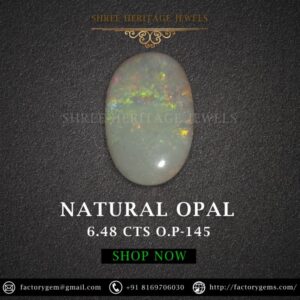 6.48 Carat Natural Australian Opal Stone