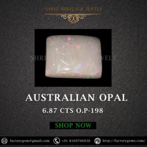 6.87 Carat Natural Australian Opal Stone