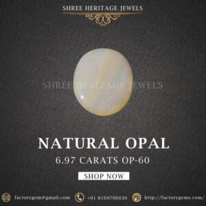 6.97 Carat Natural Australian Opal Stone