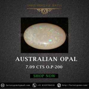 7.09 Carat Natural Australian Opal Stone