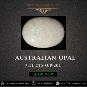 7.11 Carat Natural Australian Opal Stone