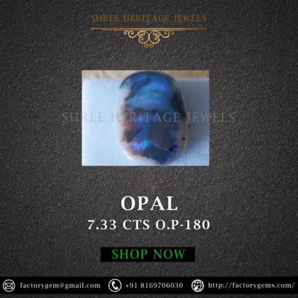 7.33 Carat Natural Opal Stone