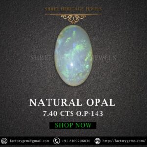 7.40 Carat Natural Australian Opal Stone
