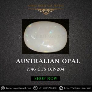 7.46 Carat Natural Australian Opal Stone