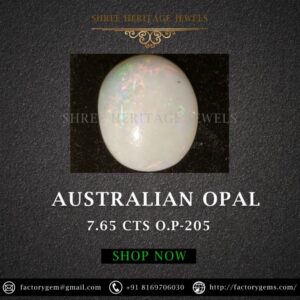 7.65 Carat Natural Australian Opal Stone