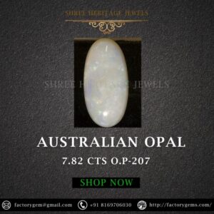 7.82 Carat Natural Australian Opal Stone