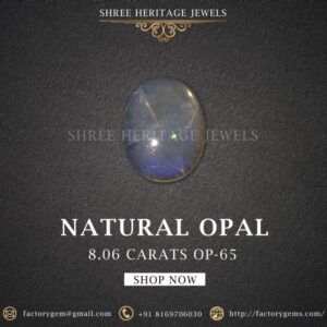 8.06 Carat Natural Opal Stone
