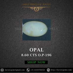 8.60 Carat Natural Australian Opal Stone