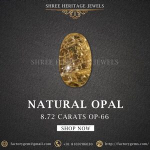 8.72 Carat Natural Opal Stone