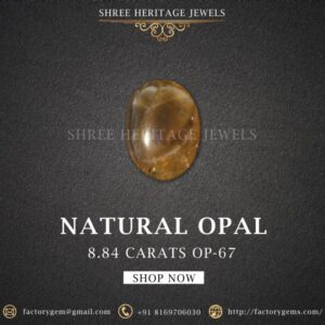 8.84 Carat Natural Opal Stone