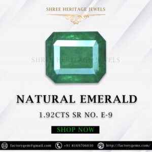 1.92 Carat Natural Emerlad Stone