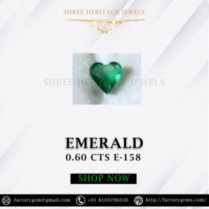 0.60 Carat Natural Emerald Stone