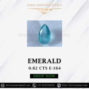 0.82 Carat Natural Emerald Stone