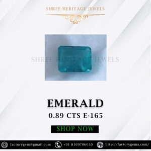 0.89 Carat Natural Emerald Stone