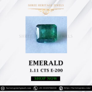 1.11 Carat Natural Emerald Stone